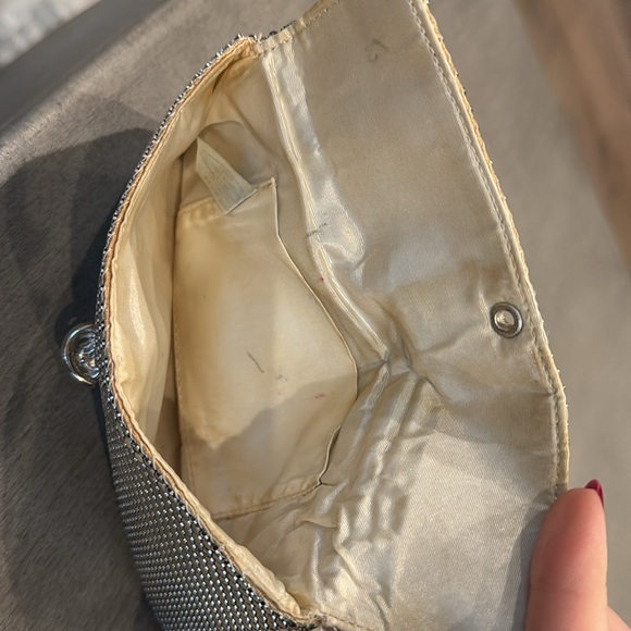 Vintage Silver Mesh Whiting & Davis small bag - Picture 3 of 4